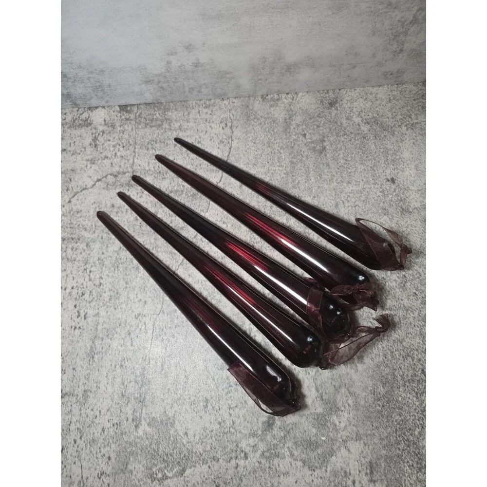 Lot of 5 Vintage Red Brown 10